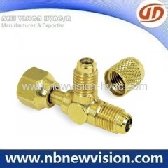 Access Fitting - Charging Valve for Copper Tube Body