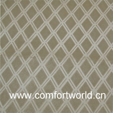 Soft 100% Polyester Furniture Embossing Fabric