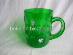 plastic Patrick beer cup with handle