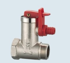 J-201-B brass safety valve for heating
