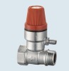 J-202 temperature and pressure brass safety valve