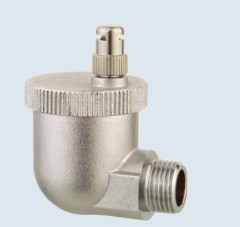 Chrome plated air release valve