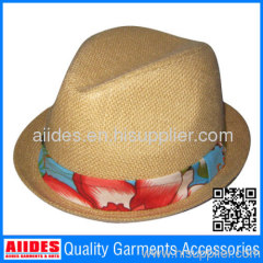 fedora hat custom logo band