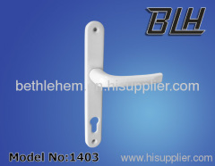 Powder coating plate handle