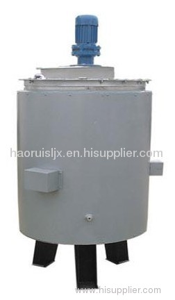 heating tank for waste plastic recycling