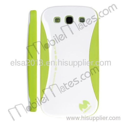 New Design TPU Soft Shell Case for Samgsung Galaxy SIII i9300(Green)