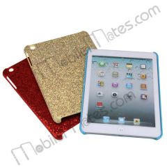 Skid-proof Shining Glitter Power Hard Case for iPad Mini (Gold)