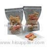 BOPP / CPP or LDPE heat seal Plastic Zipper Pouch for Dry food, expanded food, biscuit