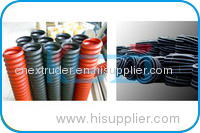 PE Carbon spiral pipe production line| PE pipe production line