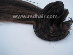 100% human hair weaves