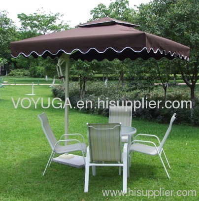 roma garden umbrella square shape