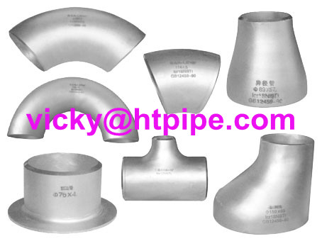 Alloy 400/Monel 400/UNS N04400/W.Nr.2.4360 Elbow Tee Reducer