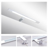 Italy Modern design chrome aluminum 400mm bathroom mirror led light / 6W bathroom mirror lamp CE ROHS IP44 110V/220V AC