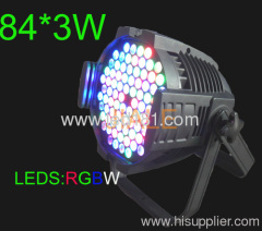 84*3w led par rgbw zoom stage light