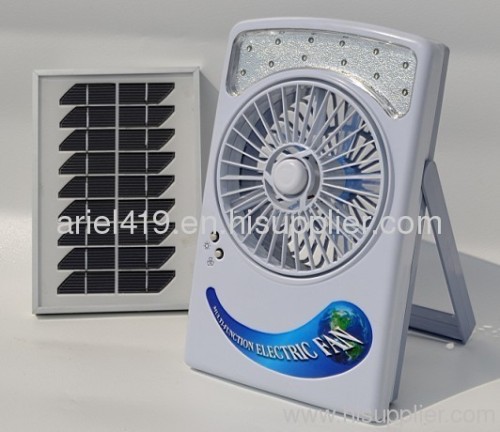 solar rechargeable Fan machine