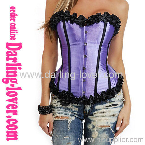 Wholesale Fashion Sexy Purple Corset