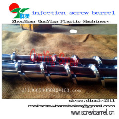 single extruder screw barrel for plastic machine