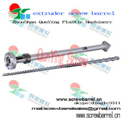 single extruder screw barrel for plastic machine