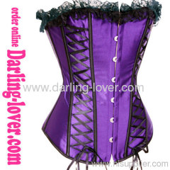 Sexy Purple Lace-up Hot Sale Corset