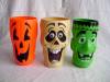 plastic strange Halloween cups