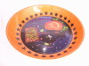 plastic round plastic Halloween plate