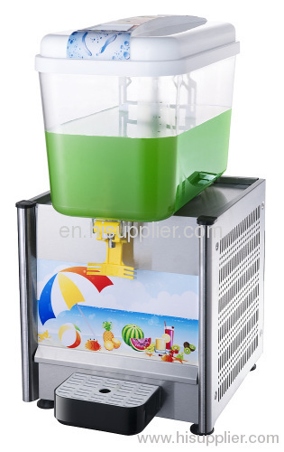 Air-coold condenser cold juice dispenser