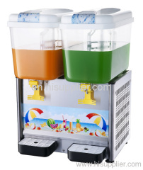 Capacity 36L Twin tanks cold fruit juice dispenser