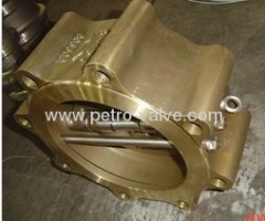 Aluminum bronze lug type check valve