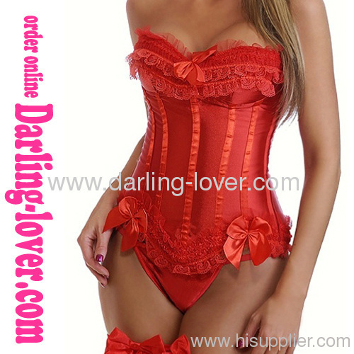 All Red Fashion Sexy Corset