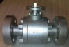 Forged steel flange ball valve