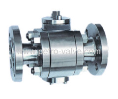 Hard seal ball valve