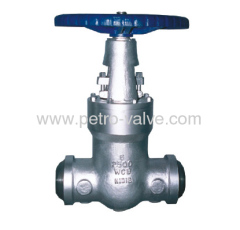 PRESSURE SEALED SOCKET WELD GATE VALVE