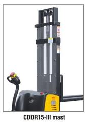 fixed forks Full electric stacker