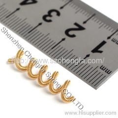 electrical springs ,Gold Plating
