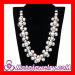 Double Layered Crystal Chain Necklace