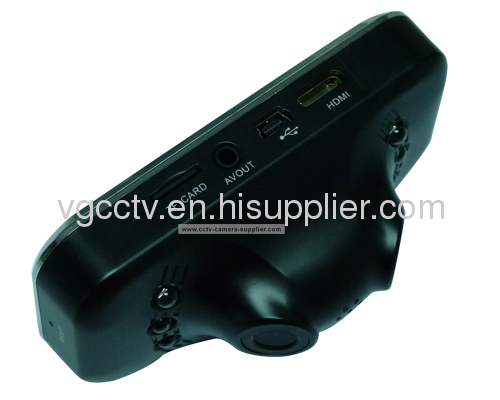 G-Sensor 280 view angle HD portable DVR