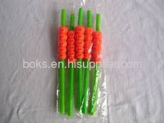 green PS&PE Halloween pumpkin straw