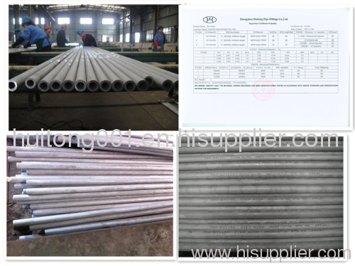 A213 TP304 Seamless Welded Steel pipe