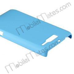 New Smooth Oil Coated Solid Color Hard Case for Motorola XT907 DROID RAZR M (Blue)