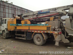 Sell PM Putzmeister 08 truck mounted concrete pump