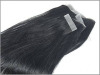 100% hand tied skin/PU weft