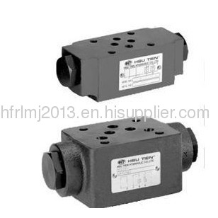 Superposition of hydraulic control valve