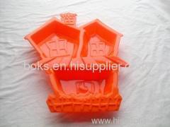 durable plastic halloween divided trays