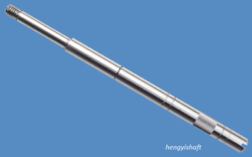 knurling groove transimission drive shaft