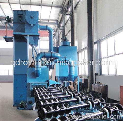 pipe wall shot blast cleaning machine