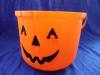 plastic Halloween buckets with handle