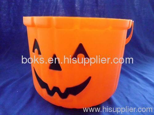 plastic Halloween buckets with handle