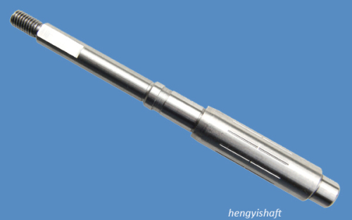 step motor shaft for single ended shaft