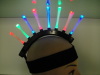Rainbow Flashing Mohawk LED headwear