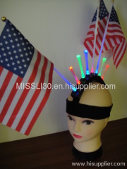 USA Rainbow Flashing Mohawk